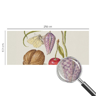 Fototapeta s potiskem na vliesu Motýlí rostlina