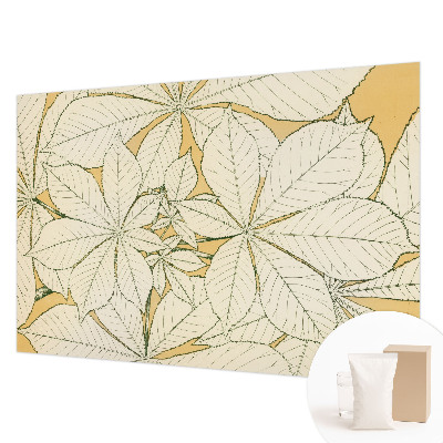 Fototapeta na míru do ložnice Kaštanové listy