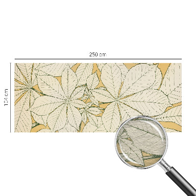 Fototapeta na míru do ložnice Kaštanové listy