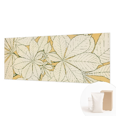 Fototapeta na míru do ložnice Kaštanové listy