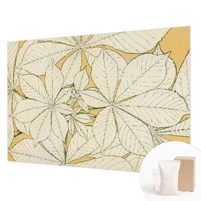 Fototapeta na míru do ložnice Kaštanové listy