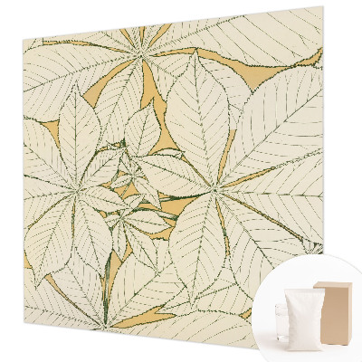 Fototapeta na míru do ložnice Kaštanové listy