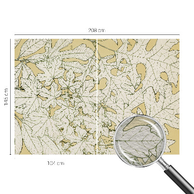 Fototapeta na míru do obýváku Listy stromů