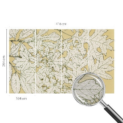 Fototapeta na míru do obýváku Listy stromů