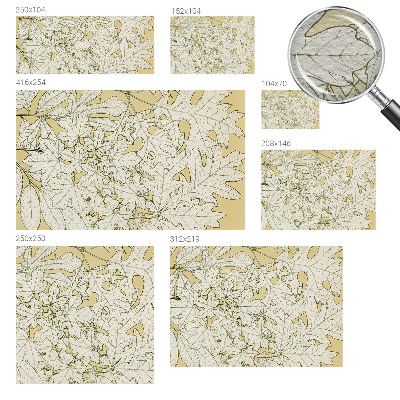 Fototapeta na míru do obýváku Listy stromů