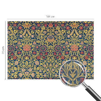 Vliesová fototapeta s potiskem Květinový vzor