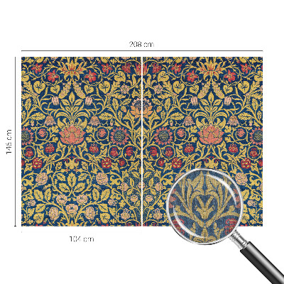 Vliesová fototapeta s potiskem Květinový vzor