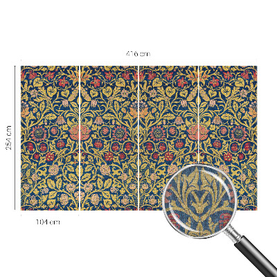 Vliesová fototapeta s potiskem Květinový vzor