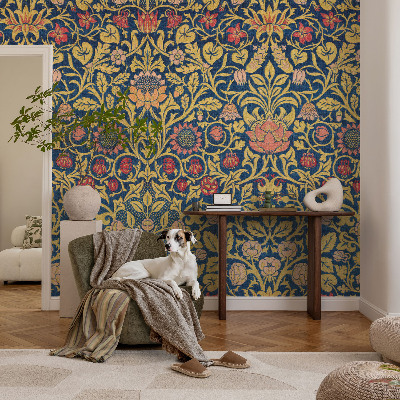 Vliesová fototapeta s potiskem Květinový vzor