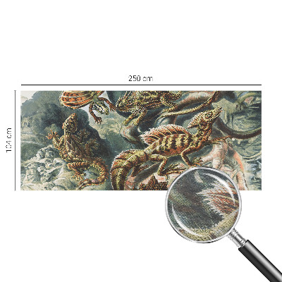 Fototapeta do ložnice Exotických plazů