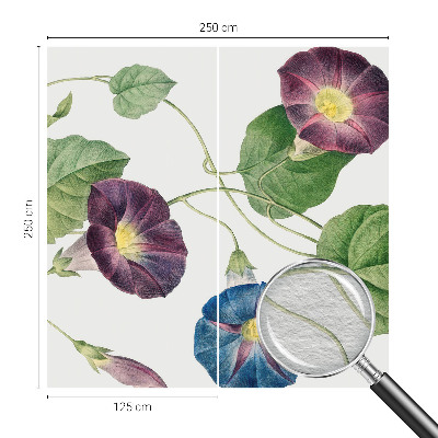 Vliesová fototapeta do ložnice Floristická elegance