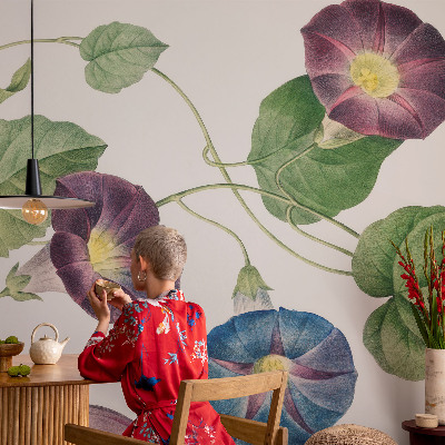 Vliesová fototapeta do ložnice Floristická elegance