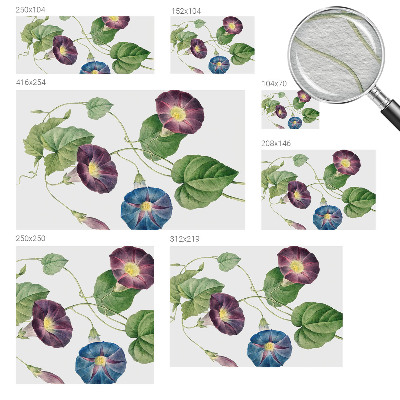 Vliesová fototapeta do ložnice Floristická elegance