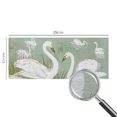 Dekorativní fototapeta na zeď Labutí jezero