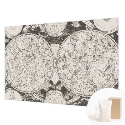 Moderní fototapeta na míru Hvězdná mapa