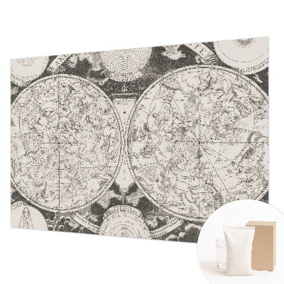 Moderní fototapeta na míru Hvězdná mapa