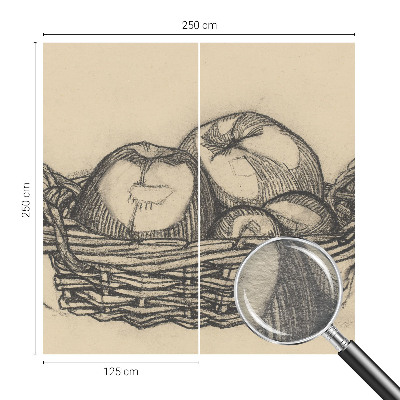 3D fototapeta Ovocný košík