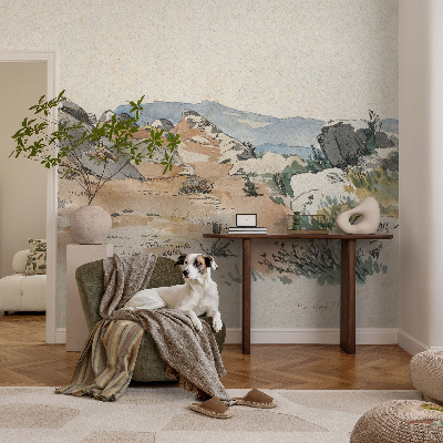 Fotografická tapeta vliesová Skalní krajina