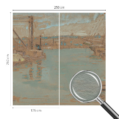 Dekorativní fototapeta na zeď Výhledy na přístav