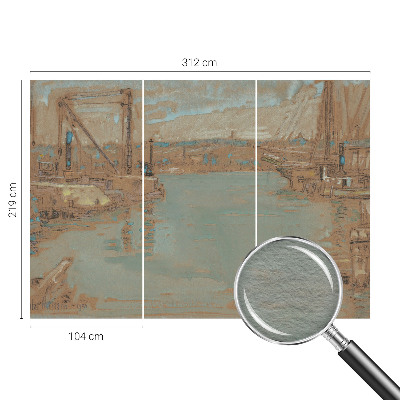 Dekorativní fototapeta na zeď Výhledy na přístav