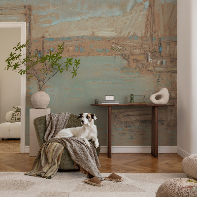 Dekorativní fototapeta na zeď Výhledy na přístav