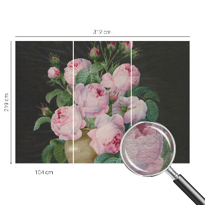 Fototapeta na míru do obýváku Květinová elegance