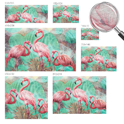 Vliesová fototapeta s potiskem Exotických ptáků