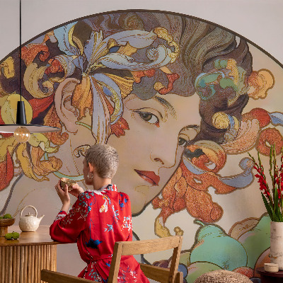 Fototapeta na stěnu Barevné secese