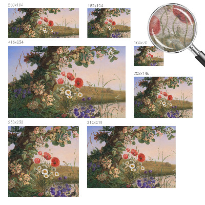 Vliesová fototapeta na zeď Květinová idylka