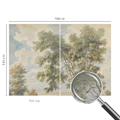 Vliesová fototapeta do ložnice Romantická příroda