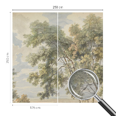 Vliesová fototapeta do ložnice Romantická příroda