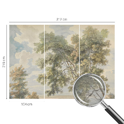 Vliesová fototapeta do ložnice Romantická příroda