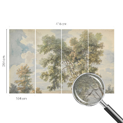 Vliesová fototapeta do ložnice Romantická příroda