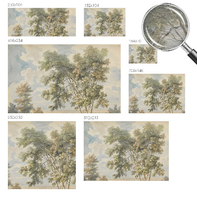 Vliesová fototapeta do ložnice Romantická příroda