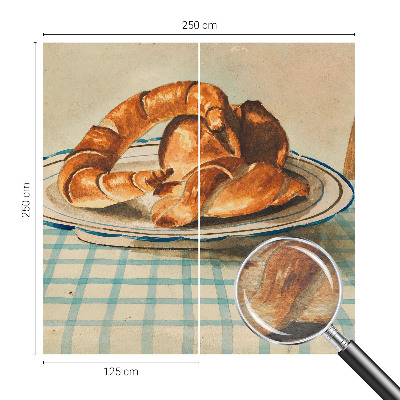 Fototapeta do ložnice Kuchyňské pečivo