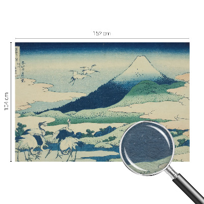 Dekorativní fototapeta na zeď Jeřáby a hory