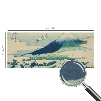 Dekorativní fototapeta na zeď Jeřáby a hory