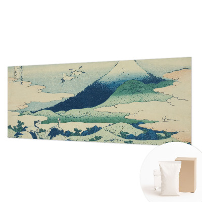 Dekorativní fototapeta na zeď Jeřáby a hory