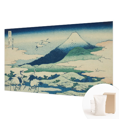 Dekorativní fototapeta na zeď Jeřáby a hory