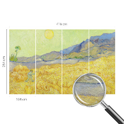 Fotografická tapeta na vliesu Pšeničné pole