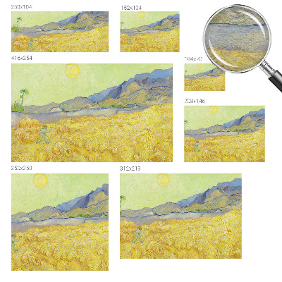 Fotografická tapeta na vliesu Pšeničné pole