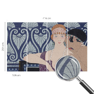 3D fototapeta Umělecký pár