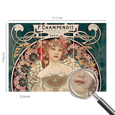 Fototapeta na stěnu Květinová symetrie