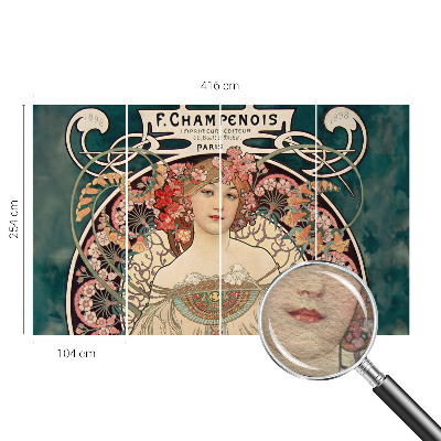 Fototapeta na stěnu Květinová symetrie