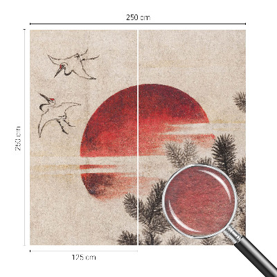 Fototapeta do ložnice Lesní východ