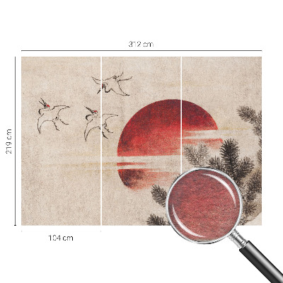 Fototapeta do ložnice Lesní východ