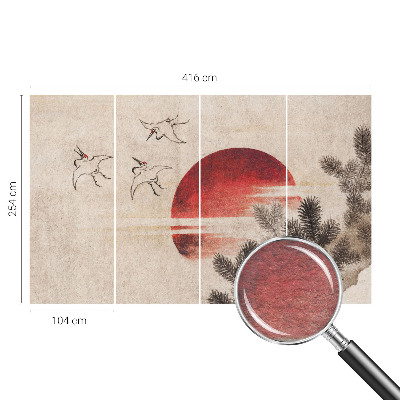 Fototapeta do ložnice Lesní východ