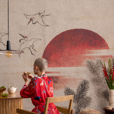 Fototapeta do ložnice Lesní východ