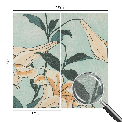 Vliesová fototapeta do obýváků Křehké lilie