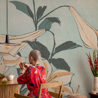 Vliesová fototapeta do obýváků Křehké lilie